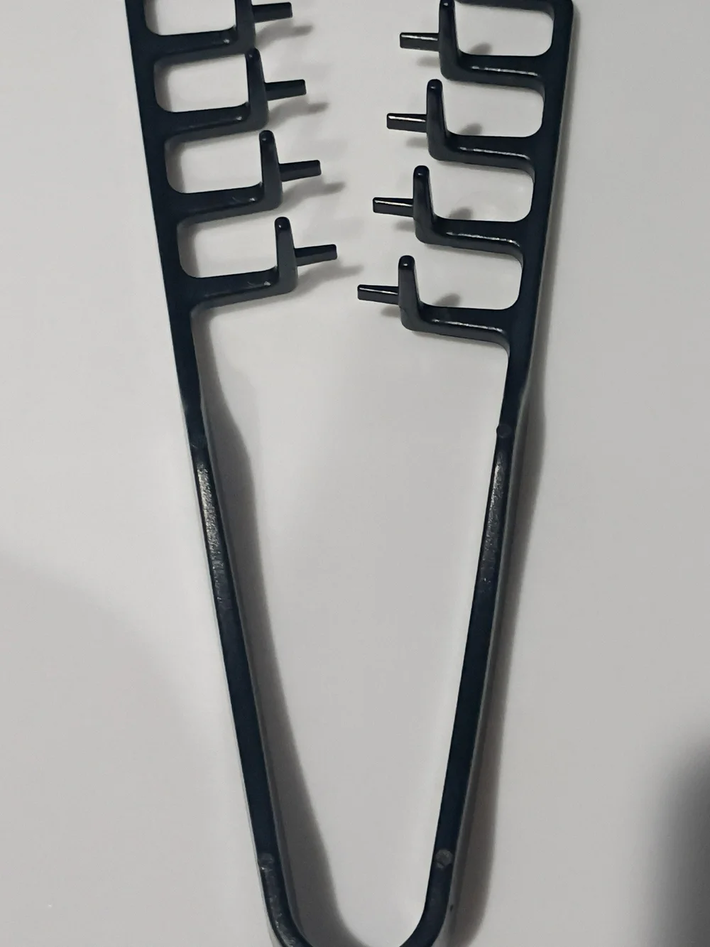 Black Texture Comb For Men